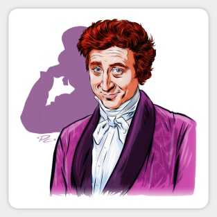 Gene Wilder - An illustration by Paul Cemmick Sticker